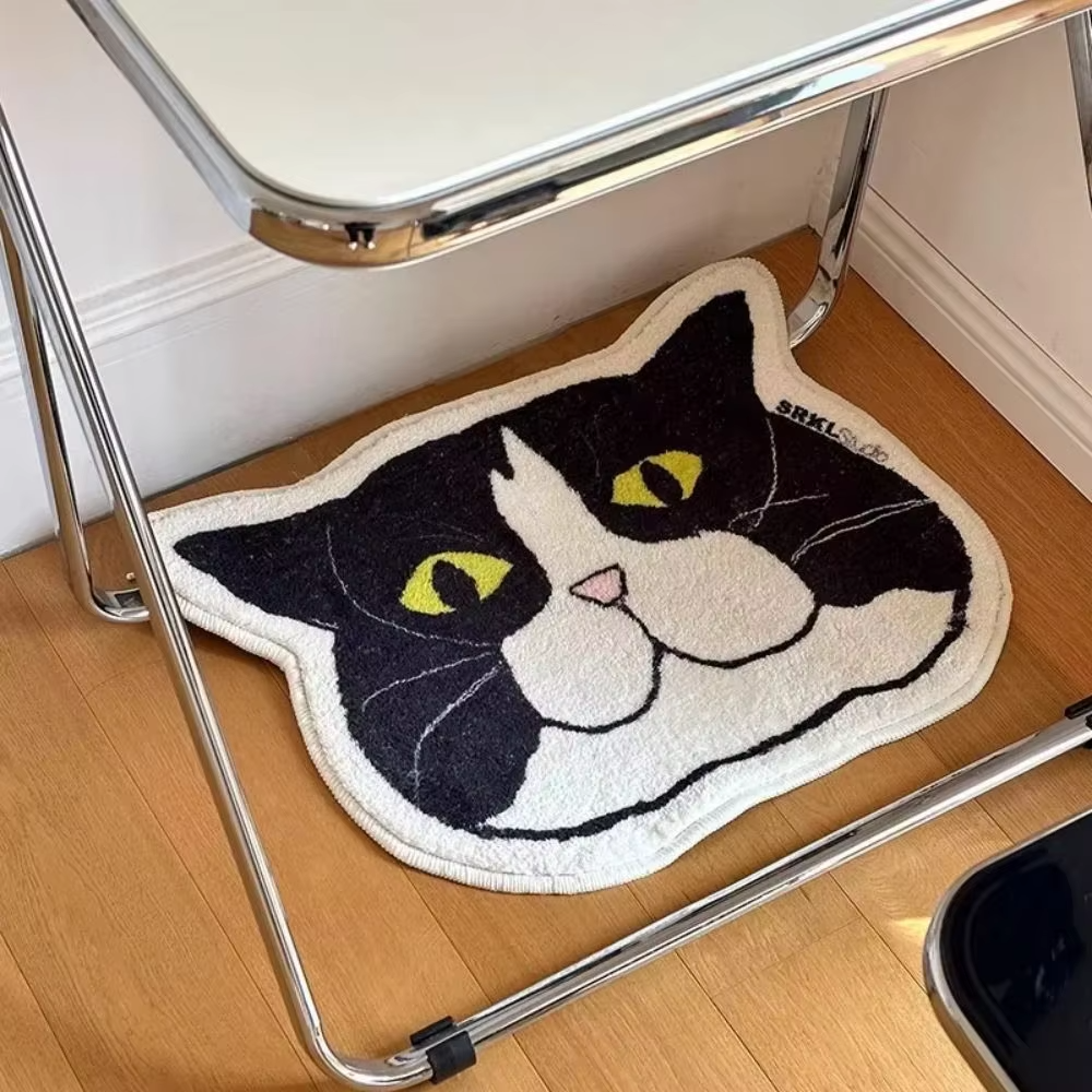 MeowFace™ Plush Rug