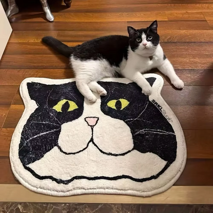 MeowFace™ Plush Rug